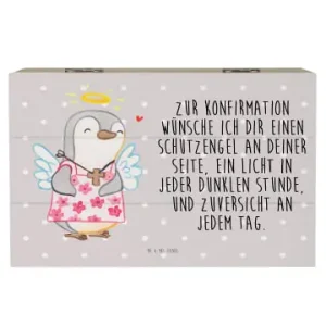 Mr. & Mrs. Panda Box Pinguin Konfirmation mit Spruch in Grau Pastell günstig kaufen | limango Neue Kollektion