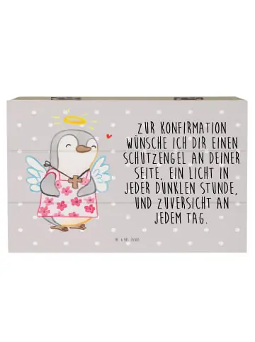 Mr. & Mrs. Panda Box Pinguin Konfirmation mit Spruch in Grau Pastell günstig kaufen | limango Neue Kollektion