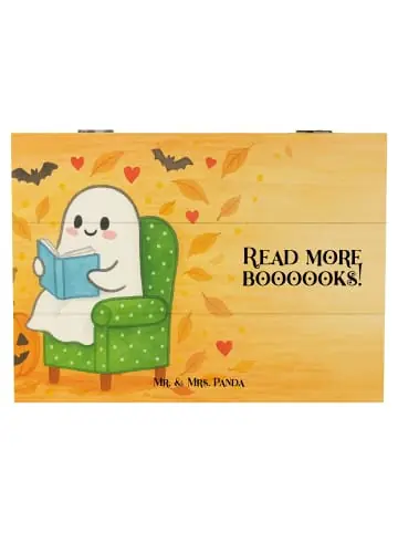 Mr. & Mrs. Panda Box GespenstBuchDesign mit Spruch in Weiß günstig kaufen | limango Mega-Angebot