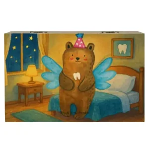 Mr. & Mrs. Panda Box Bär Zahnfee Design ohne Spruch in Weiß günstig kaufen | limango Bestseller