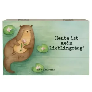 Mr. & Mrs. Panda Box Otter Seerose Design mit Spruch in Weiß günstig kaufen | limango Must-Have