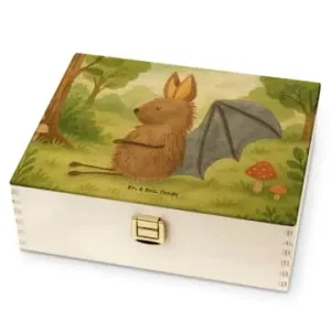 Super-Preis Mr. & Mrs. Panda Tee Box Fledermaus Sitzen Design ohne Spruch in Weiß günstig kaufen | limango