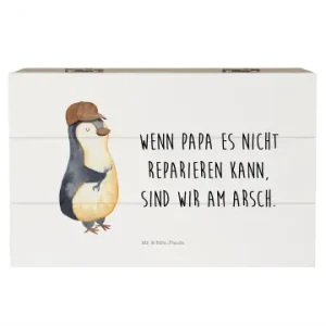 Mr. & Mrs. Panda Box Wenn Papa es nicht reparieren kann, sind wi... in Weiß günstig kaufen | limango Günstig