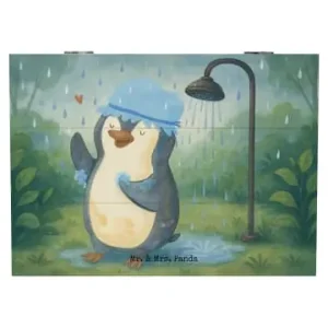 Mr. & Mrs. Panda Box Pinguin Duschen Design ohne Spruch in Weiß günstig kaufen | limango Begrenztes Angebot