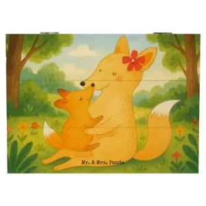 Online Kaufen Mr. & Mrs. Panda Box Fuchs Mama Design ohne Spruch in Weiß günstig kaufen | limango
