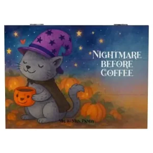 Mr. & Mrs. Panda Box Kater Kaffee Design mit Spruch in Weiß günstig kaufen | limango Preis Gesenkt