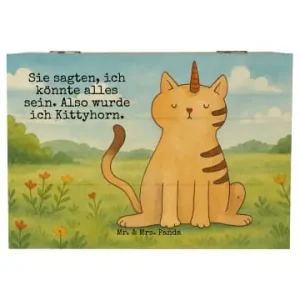 Mr. & Mrs. Panda Box Einhorn Katze Design mit Spruch in Weiß günstig kaufen | limango Sofort Bestellen