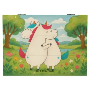 Mr. & Mrs. Panda Box Einhörner Umarmen Design ohne Spruch in Weiß günstig kaufen | limango Bestseller