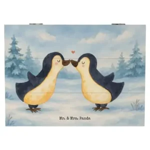 Mr. & Mrs. Panda Box Pinguin Liebe Design ohne Spruch in Weiß günstig kaufen | limango Neuheit