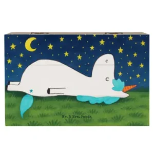 Mr. & Mrs. Panda Box Einhorn Sternenhimmel Design ohne Spruch in Weiß günstig kaufen | limango Abverkauf