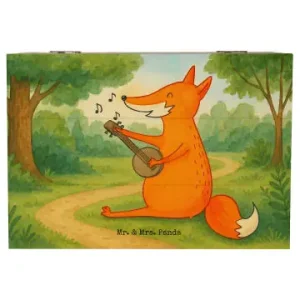 Mr. & Mrs. Panda Box Fuchs Gitarre Design ohne Spruch in Weiß günstig kaufen | limango Nur Heute