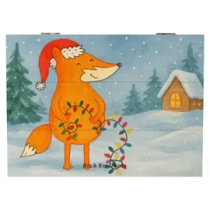 Mr. & Mrs. Panda Box Fuchs Weihnachten Design ohne Spruch in Weiß günstig kaufen | limango Garantierte Lieferung