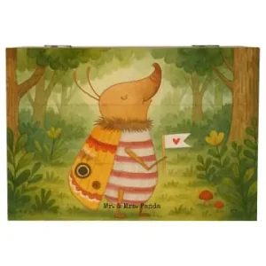 Mr. & Mrs. Panda Box Nachtfalter Fähnchen Design ohne Spruch in Weiß günstig kaufen | limango Mega-Angebot