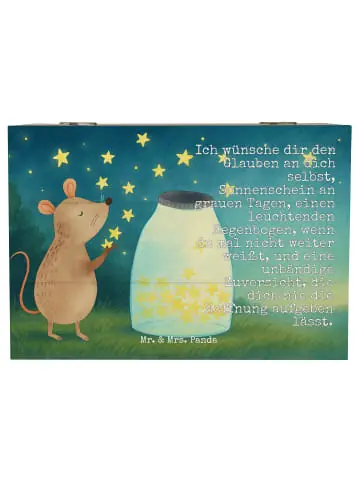 Mr. & Mrs. Panda Box Maus Sterne Design mit Spruch in Weiß günstig kaufen | limango Schnäppchen