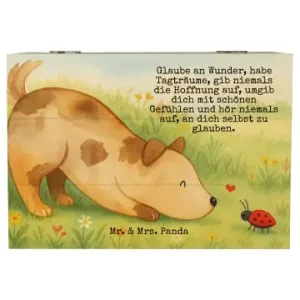 Mr. & Mrs. Panda Box Hund Marienkäfer Design mit Spruch in Weiß günstig kaufen | limango Neue Kollektion