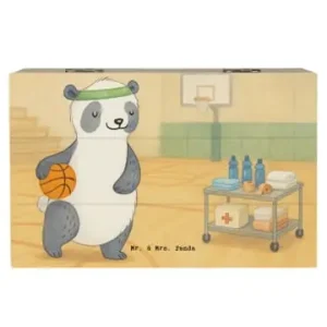 Highlight Mr. & Mrs. Panda Box Panda Basketball Design ohne Spruch in Weiß günstig kaufen | limango