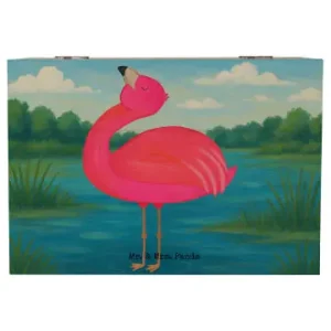 Highlight Mr. & Mrs. Panda Box Flamingo Stolz Design ohne Spruch in Weiß günstig kaufen | limango