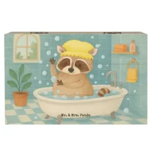 Preisreduziert Mr. & Mrs. Panda Box Waschbär Design ohne Spruch in Weiß günstig kaufen | limango
