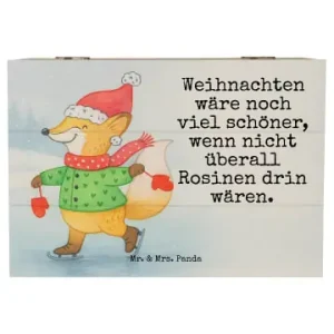 Mr. & Mrs. Panda Box FuchsSchlittschuhe Design mit Spruch in Weiß günstig kaufen | limango Sonderaktion