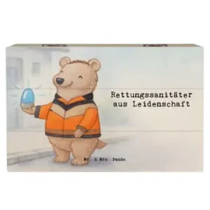 Mr. & Mrs. Panda Box Rettungssanitäter Leidenschaft Design mit S... in Weiß günstig kaufen | limango Versand Am Gleichen Tag