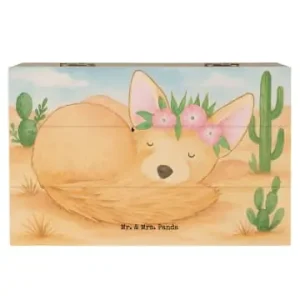 Mr. & Mrs. Panda Box Wüstenfuchs Blumen Design ohne Spruch in Weiß günstig kaufen | limango Aktuell