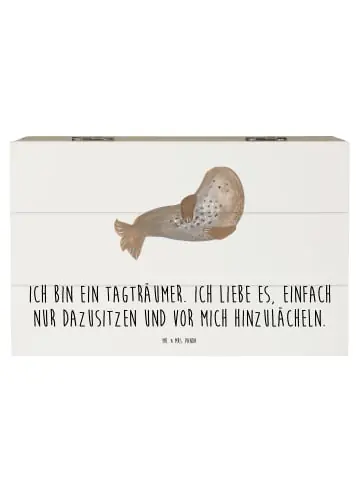 Mr. & Mrs. Panda Box Robbe Lachen mit Spruch in Weiß günstig kaufen | limango Preis Gesenkt