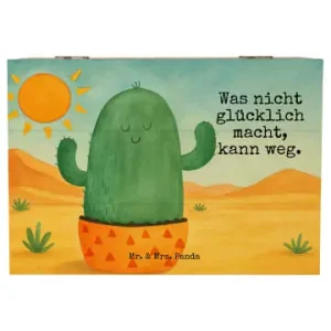 Begrenztes Angebot Mr. & Mrs. Panda Box Kaktus Sonne Design mit Spruch in Weiß günstig kaufen | limango