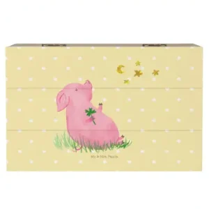 Mr. & Mrs. Panda Box Schwein Glück ohne Spruch in Gelb Pastell günstig kaufen | limango Jetzt Bestellen