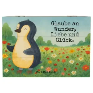 Mr. & Mrs. Panda Box Pinguin Marienkäfer Design mit Spruch in Weiß günstig kaufen | limango Angebot
