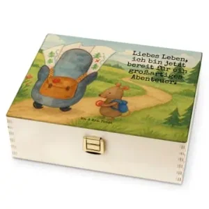 Top-Angebot Mr. & Mrs. Panda Tee Box Pinguin & Maus Wanderer Design mit Spruch in Weiß günstig kaufen | limango