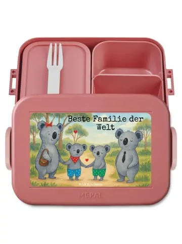 Mr. & Mrs. Panda Bento Box Koala Familie zwei Design mit Spruch in Rot Pastell günstig kaufen | limango Beliebt