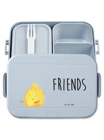 Mr. & Mrs. Panda Bento Box Beste Freunde Zitrone Motiv mit Spruch in Blau Pastell günstig kaufen | limango Sale