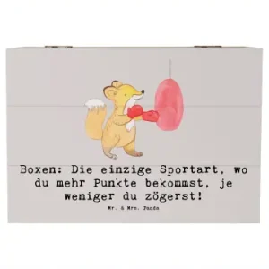 Mr. & Mrs. Panda Holzkiste Boxen Schnell Entscheiden mit Spruch in Grau Pastell günstig kaufen | limango Saisonangebot
