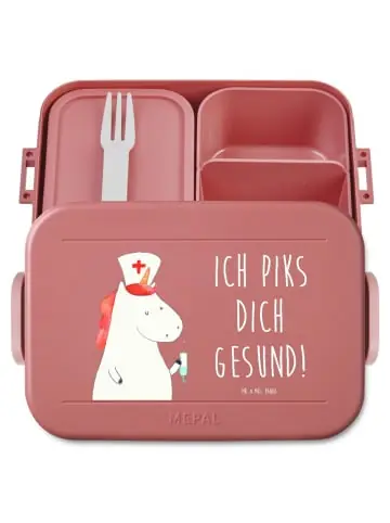 Mr. & Mrs. Panda Bento Box Einhorn Krankenschwester Motiv mit Sp... in Rot Pastell günstig kaufen | limango Angebot