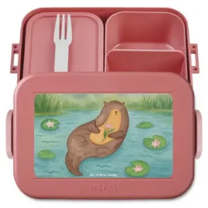 Mr. & Mrs. Panda Bento Box Otter Seerose Design ohne Spruch in Rot Pastell günstig kaufen | limango Kostenloser Rückversand