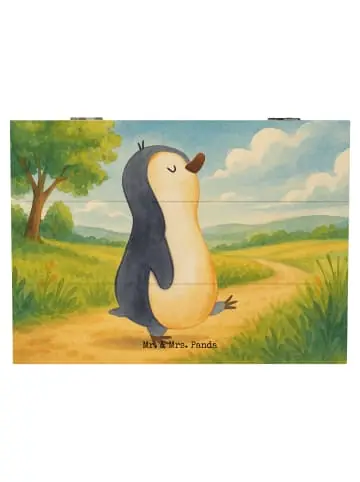 Mr. & Mrs. Panda Box Pinguin mHerzieren Design ohne Spruch in Weiß günstig kaufen | limango Mega-Angebot