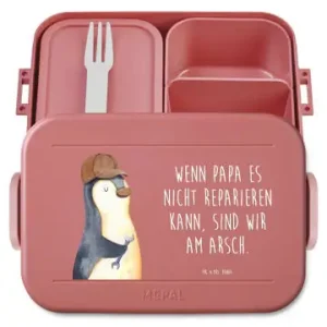Mr. & Mrs. Panda Bento Box Wenn Papa es nicht reparieren kann, s... in Rot Pastell günstig kaufen | limango Beliebt
