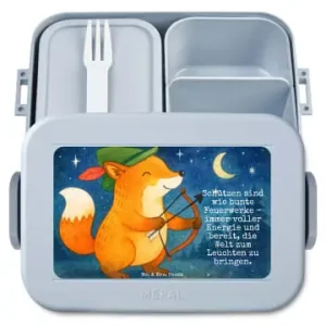 Sichere Zahlung Mr. & Mrs. Panda Bento Box Schütze Astrologie Design mit Spruch in Blau Pastell günstig kaufen | limango