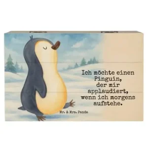Top-Preis Mr. & Mrs. Panda Box Pinguin mHerzieren Design mit Spruch in Weiß günstig kaufen | limango