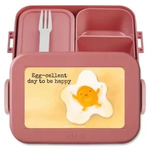 Mr. & Mrs. Panda Bento Box Spiegelei Ei Design mit Spruch in Rot Pastell günstig kaufen | limango Preiswert