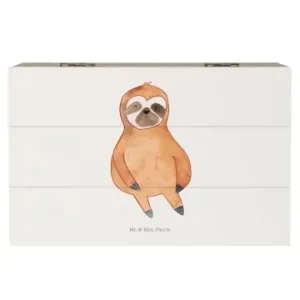 Mr. & Mrs. Panda Box Faultier Zufrieden ohne Spruch in Weiß günstig kaufen | limango Sale