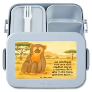 Nur Für Kurze Zeit Mr. & Mrs. Panda Bento Box Affe Design mit Spruch in Blau Pastell günstig kaufen | limango