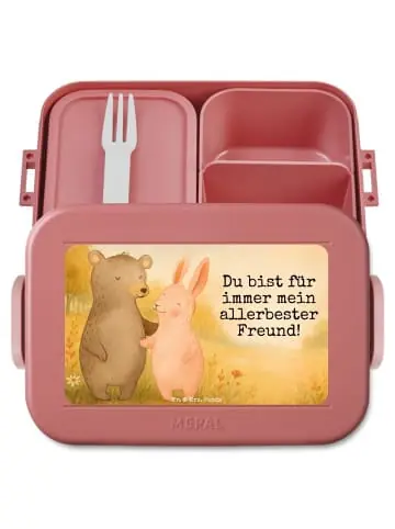 Meistverkauft Mr. & Mrs. Panda Bento Box Bär und Hase Umarmen Design mit Spruch in Rot Pastell günstig kaufen | limango