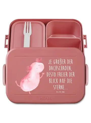 Mr. & Mrs. Panda Bento Box Axolotl Tanzen Motiv mit Spruch in Rot Pastell günstig kaufen | limango Meistverkauft