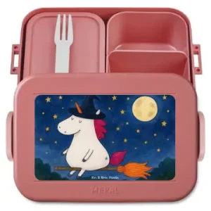 Mr. & Mrs. Panda Bento Box Einhorn Hexe Design ohne Spruch in Rot Pastell günstig kaufen | limango Top-Angebot