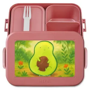Mr. & Mrs. Panda Bento Box Avocado Kern Design ohne Spruch in Rot Pastell günstig kaufen | limango Sonderangebot