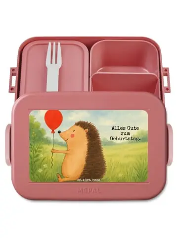 Mr. & Mrs. Panda Bento Box Igel Luftballon Design mit Spruch in Rot Pastell günstig kaufen | limango Heißes Angebot