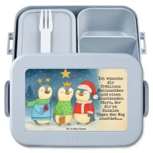 Top-Preis Mr. & Mrs. Panda Bento Box Winterzeit Heilige drei Könige Design... in Blau Pastell günstig kaufen | limango