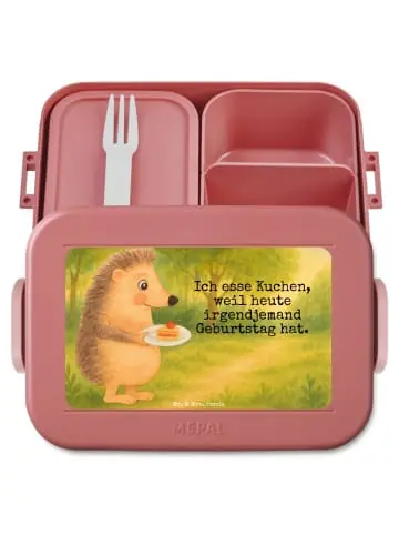 Mr. & Mrs. Panda Bento Box Igel Kuchenstück Design mit Spruch in Rot Pastell günstig kaufen | limango Solange Der Vorrat Reicht