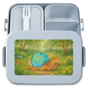 Nur Für Kurze Zeit Mr. & Mrs. Panda Bento Box Schnecke Sir Design ohne Spruch in Blau Pastell günstig kaufen | limango